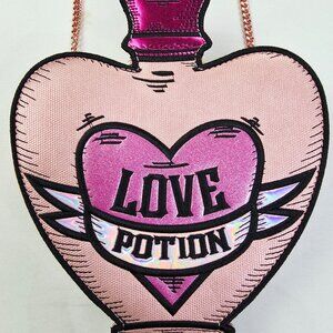 Amortentia Danielle Nicole Harry Potter Love Potion Crossbody Bag Purse Heart